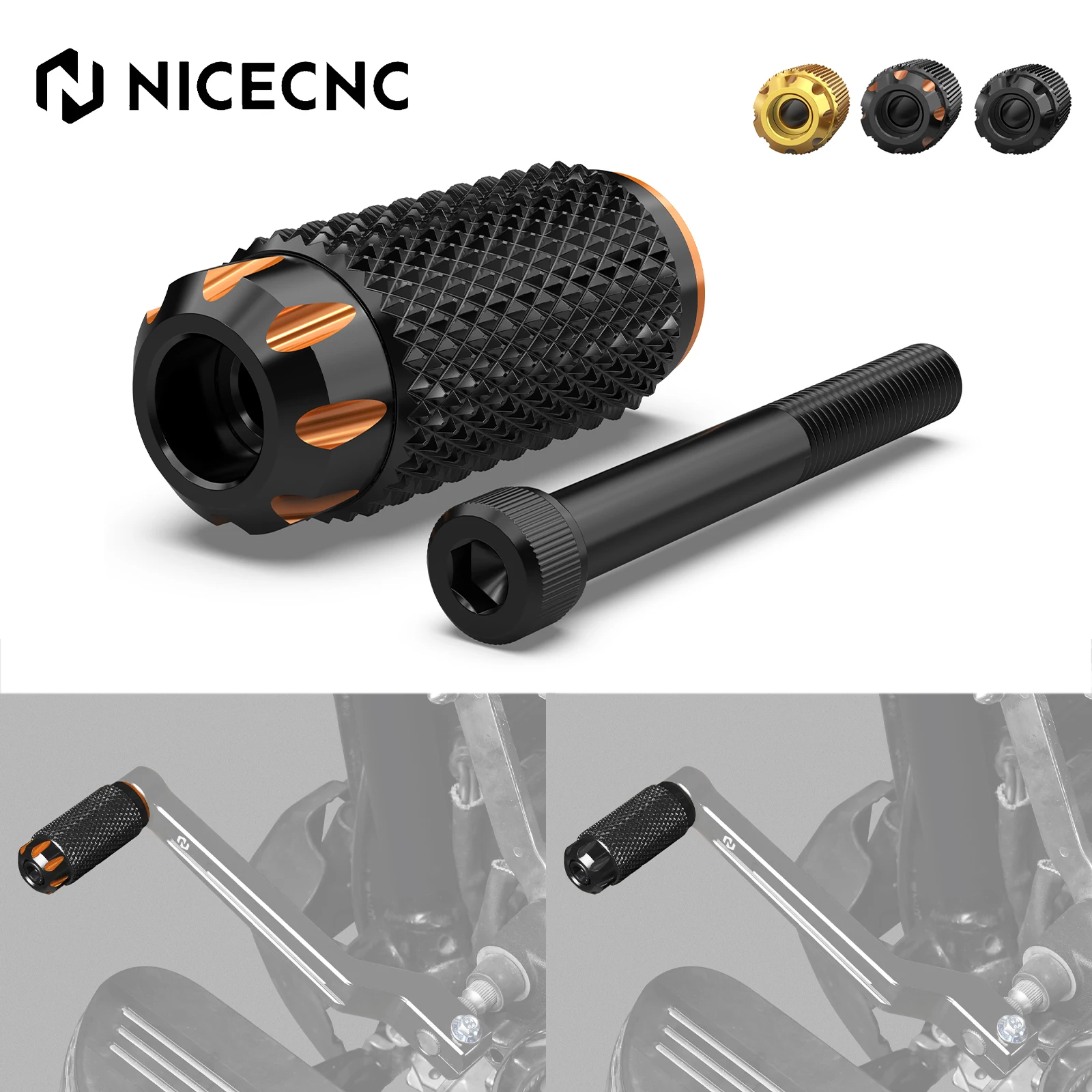 

For 2006-2023 Harley Street Glide FLHX Gear Shift Lever Peg Road Glide FLTRX Road King Low Rider ST FXLRST 117 Street Bob FXBBS