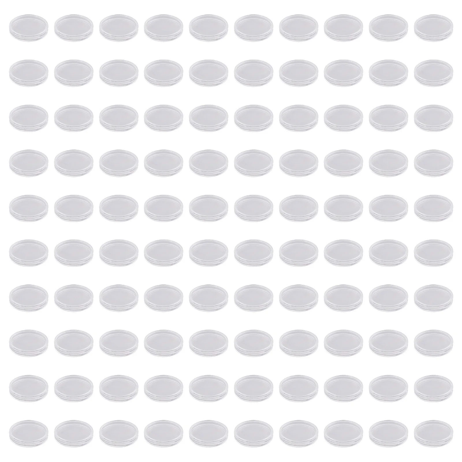 Aufbewahrungsmünzenhalter, Kapseln, Behälter, Schutz, rund, transparent, 100 Stück, 22 mm, Hülle, transparent, Geschenke, hohe Qualität