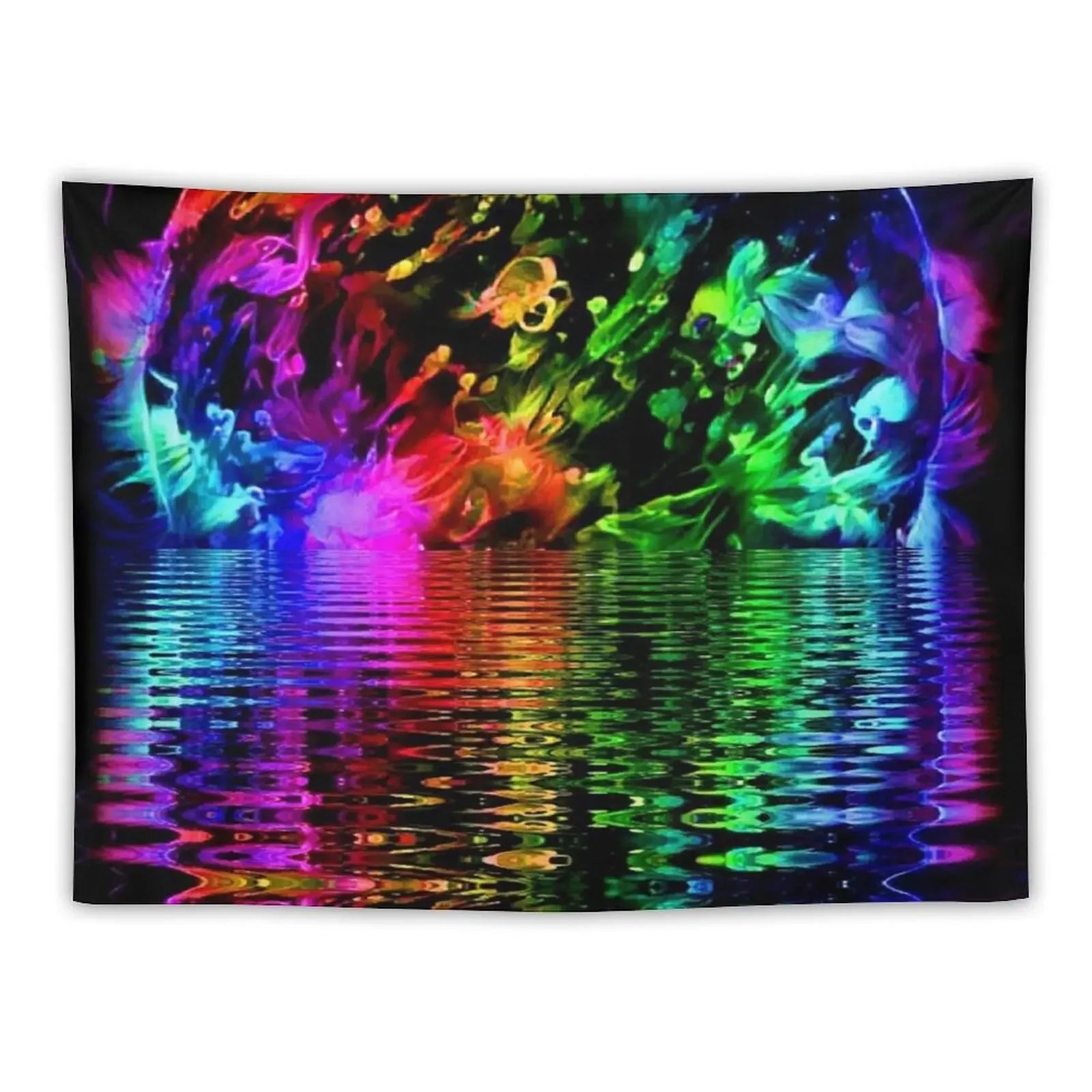 

Blacklight Solar Reflections Tapestry Bedroom Decoration Wall Decorations Luxury Living Room Decoration Funny Tapestry