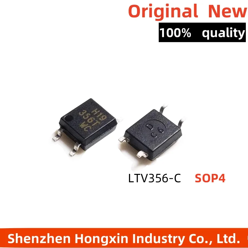 

10pcs New Original Surface mount Optocoupler LTV356-C LTV-356T-B LTV356T-D SOP4 Phototransistor Output Optocoupler Chip