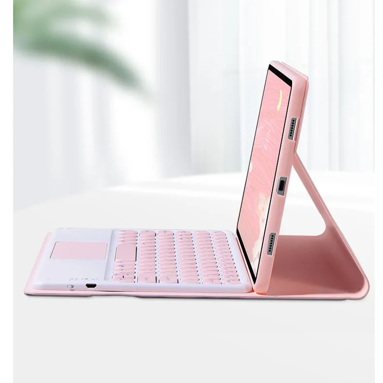 Case for Lenovo Tab M10 FHD Plus 10.3'' Tablet Wireless Keyboard TB-X606F TB-X606X Magnetic Touchpad Keyboard Cover
