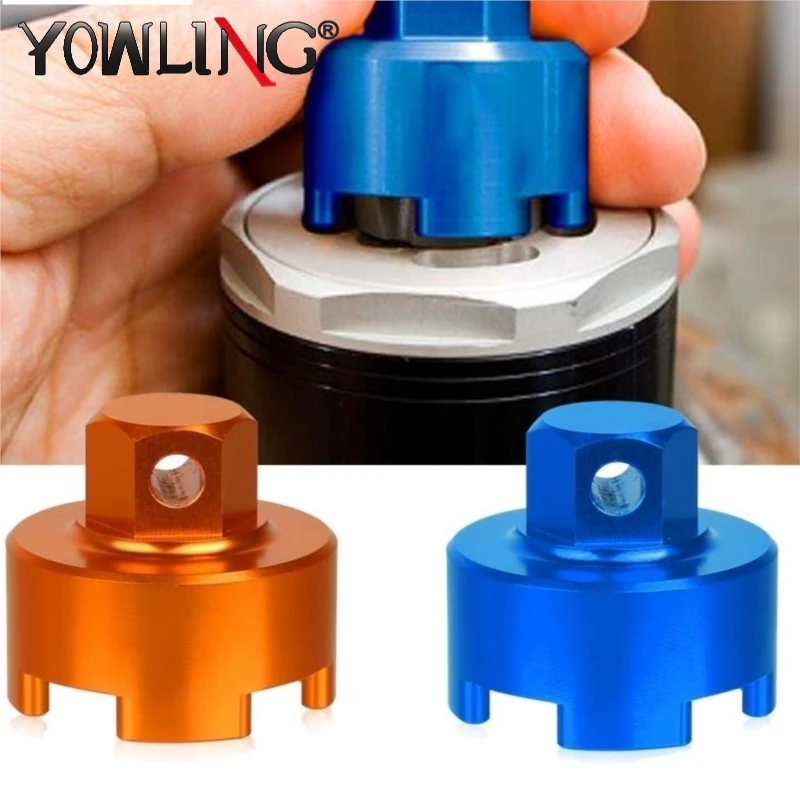 

2024 Fork Cap Puller Tools For HUSQVARNA TC125-250 FC250-450 TX300 FX350-450 GASGAS WP Front Fork Compression Valve Removal Tool