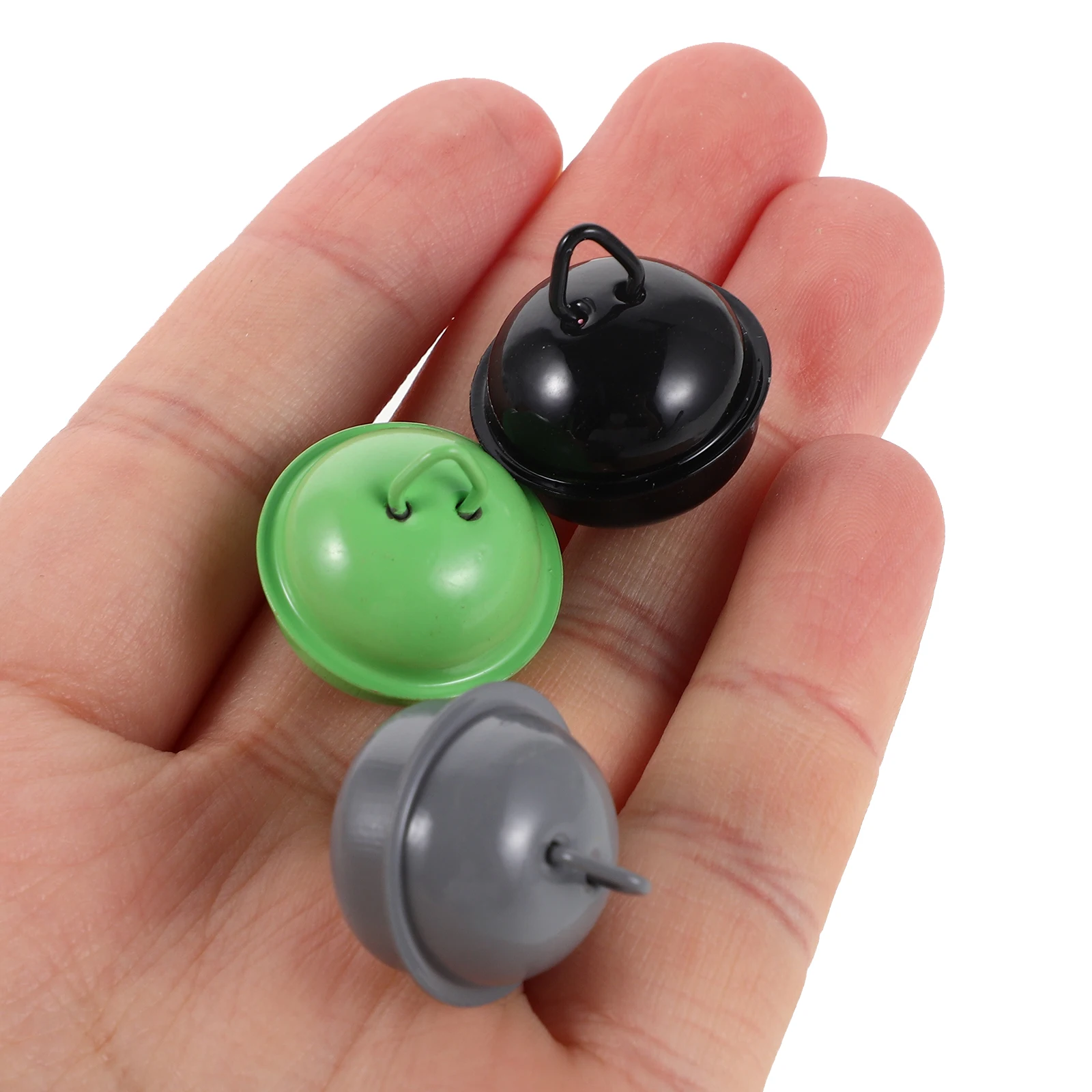 

100Pcs Pet Bells Colorful Candy Tones Pet Pendant Charms for Collars Bright Cat Dog Collar Accessories