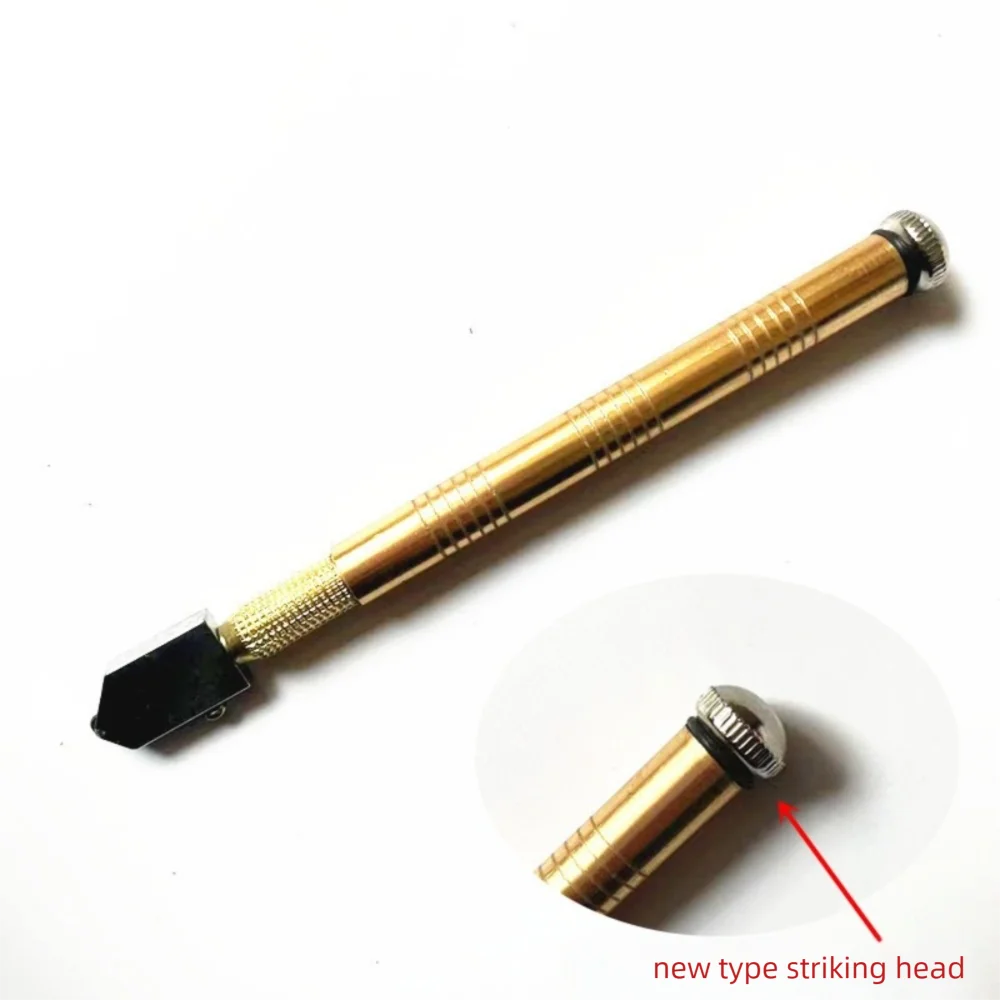 Convenient Metal Glass Cutter Anti-Skid Handle Cutting Minerals Diamond Cutter Easy To Use Cutting Tool Glazing Work