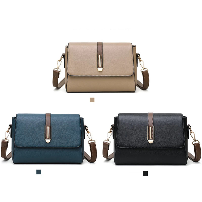 Mode Luxus Design Frauen kleine Schulter Umhängetaschen Damen quadratische Tasche Schulranzen Cluthes Umhängetasche Damen Klappe Handtasche – Detail 3