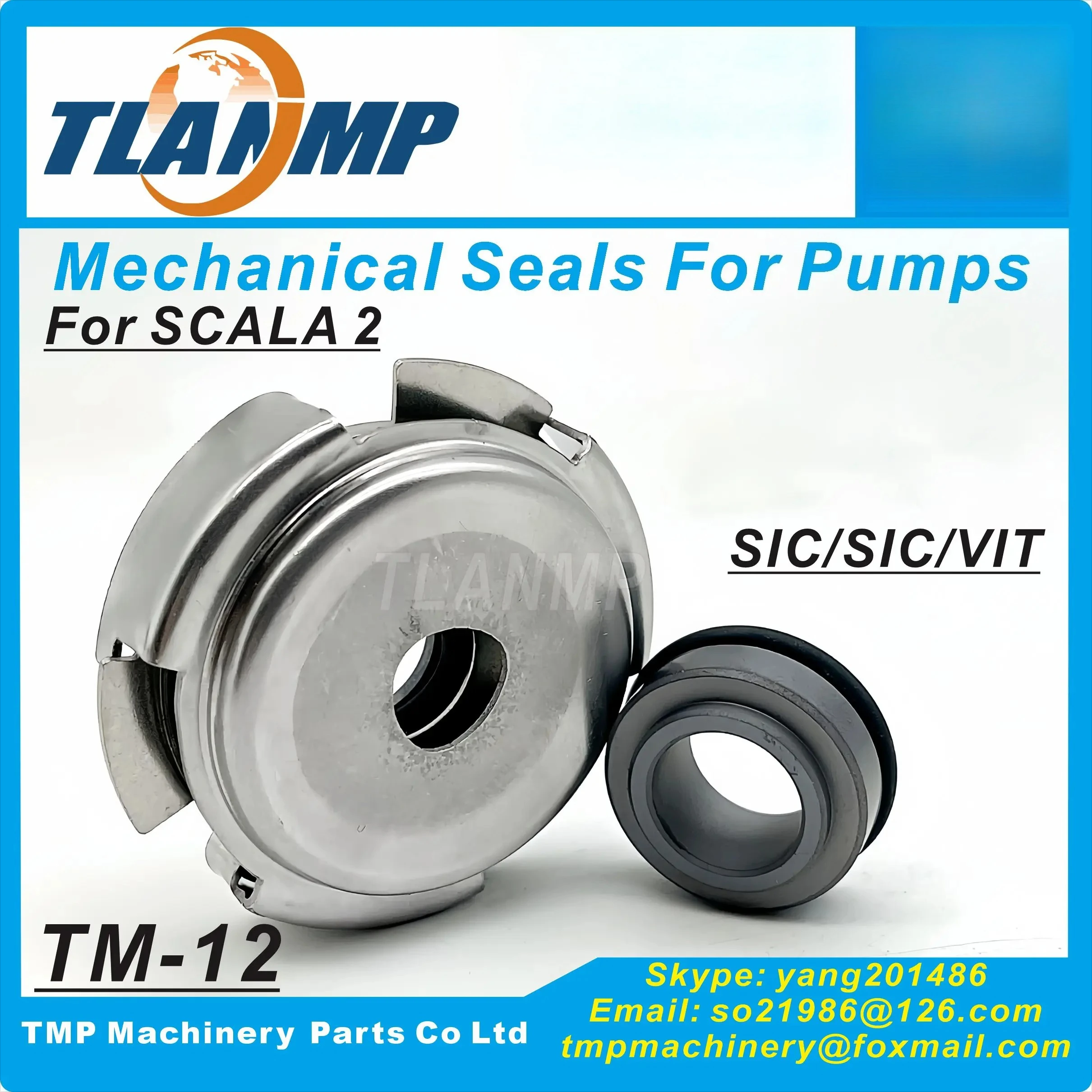 TM-12 TLANMP Mechanical Seal For Shaft Size 12mm GRF SCA-LA 2 Pumps (PN:99016024)