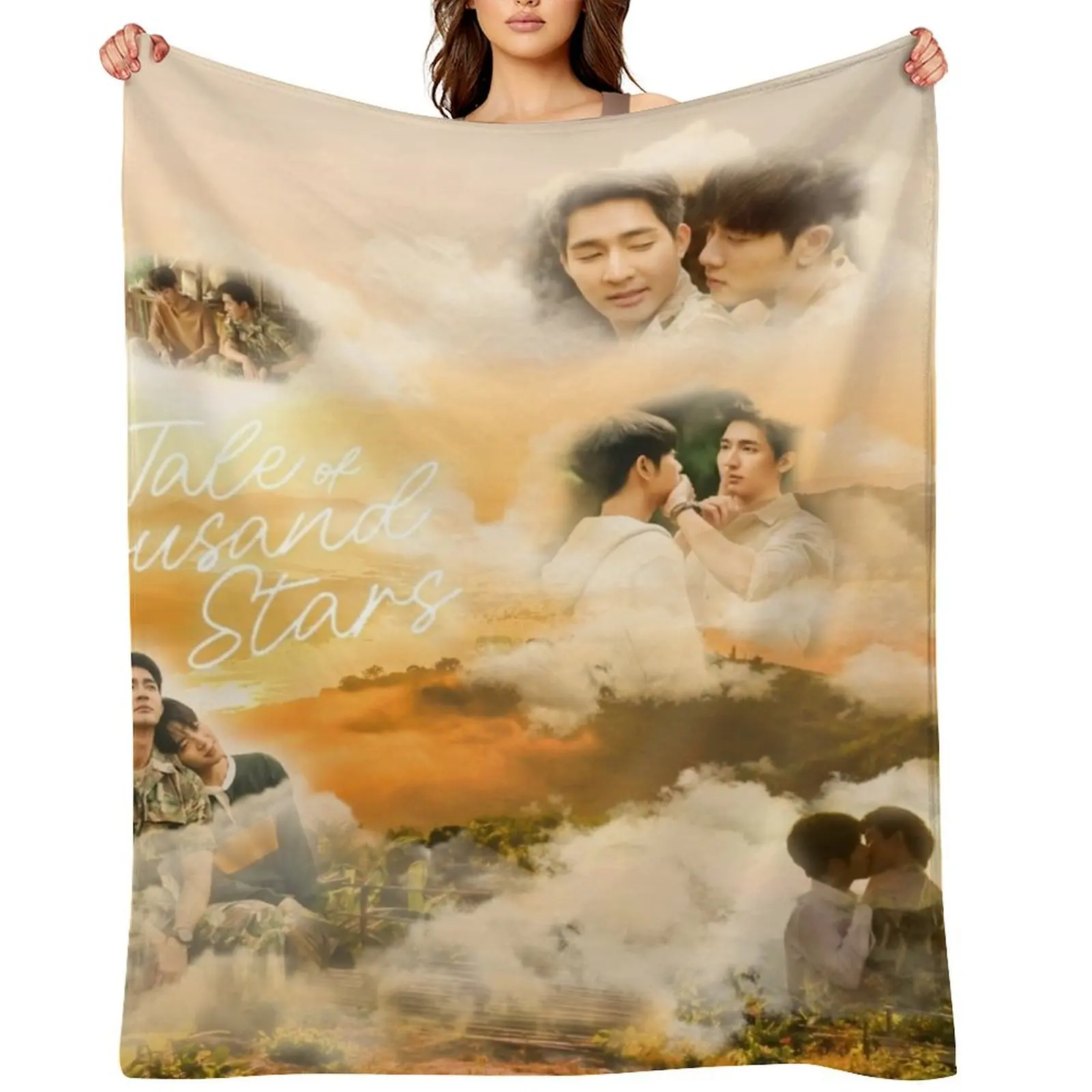 

A Tale of a Thousand Stars Throw Blanket wednesday Flannels Sofa Quilt Fashion Sofas Blankets