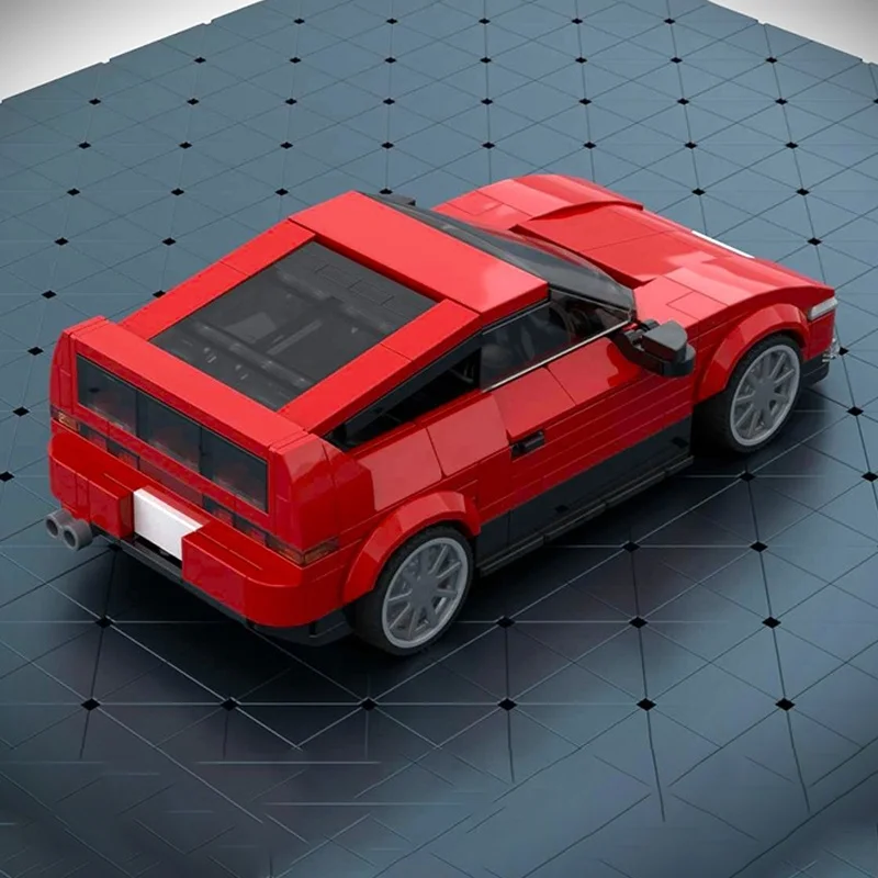 308 pçs moc jp carros crx cidade campeões super carro modelo blocos de construção arquitetura brinquedos presentes natal diy ideia criativa