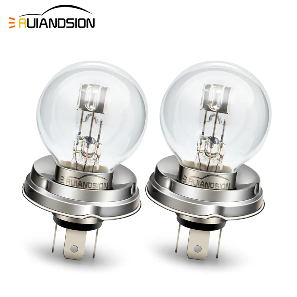 

Ruiandsion P45T 12V Halogen 40W 45W Headlight Bulb Hi/Lo Beam For ATV UTV Car Tractor Scooter Motorcycle 3000K 4300K 6000K