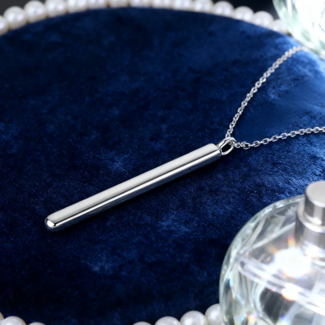 New luxury 925 Sterling Silver Necklace For Women temperament Cuboid geometry Pendant gifts wedding party designer Jewelry gifts