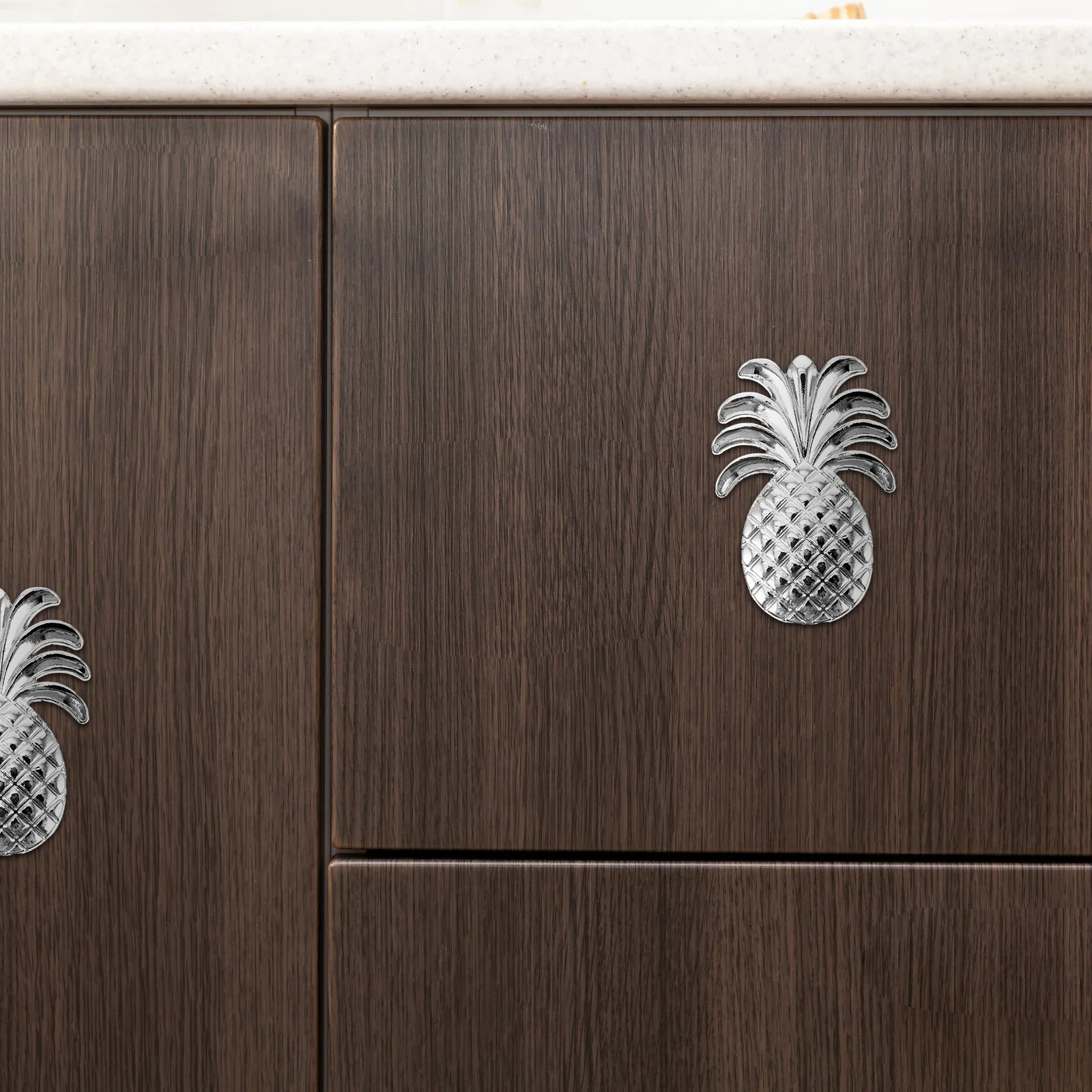

2Pcs Zinc Alloy Pineapple Style Cabinet Pull Handles Drawer Knobs for Modern Cabinets Doors Wardrobes Drawer Cabinet Knobs