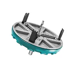 Sierra de perforación ajustable, broca de espiga autocentrante para taladro eléctrico de mano, carpintero de paneles de yeso, apta para bujes de taladro superior de 10mm