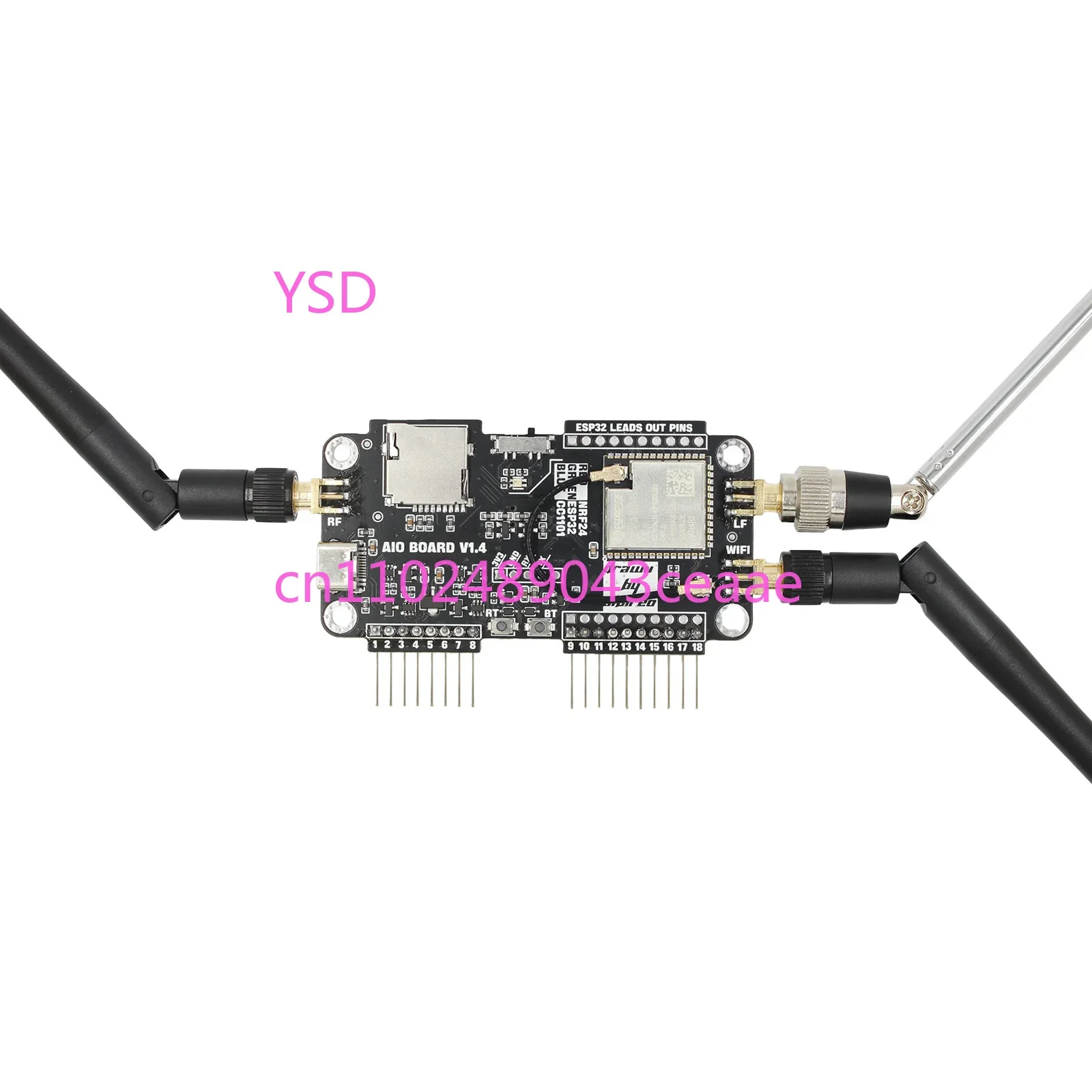 wifi three-in-one expansion board NRF24 + ESP32 multi-function expansion module