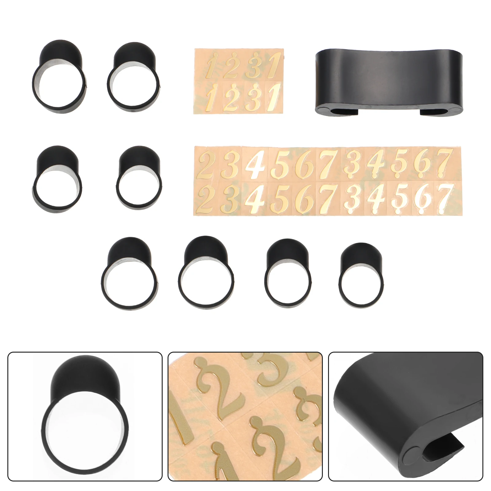 

Anti-slip Finger Cover Set Sleeves Drum Stick Holder Accessories Picks Tongue Musical Instrument