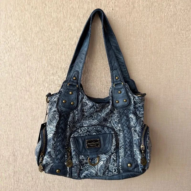 Original Motorcycle Bag with Rivets Multi-pocket Underarm Hot Girl Personality Crossbody Bags for Women