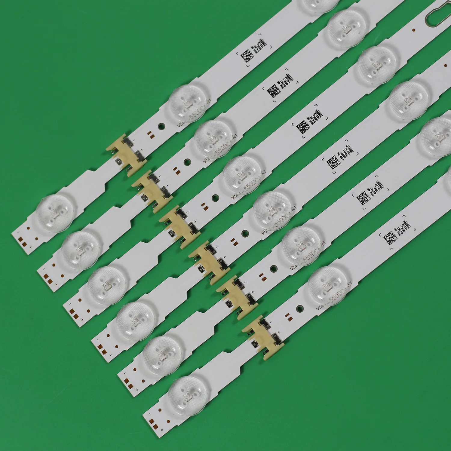 Strip lampu latar LED untuk Samsung UN55KU6600 UN55MU6290 LM41-00109Y LM41-00109X V5DU-550DCA V5DU-550DCB-R1