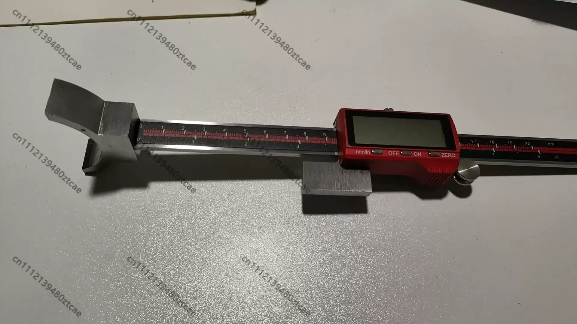 Curved Measuring Caliper Gauge For Tool Holder Height Detection CNC Machining Measuring Tool Parts