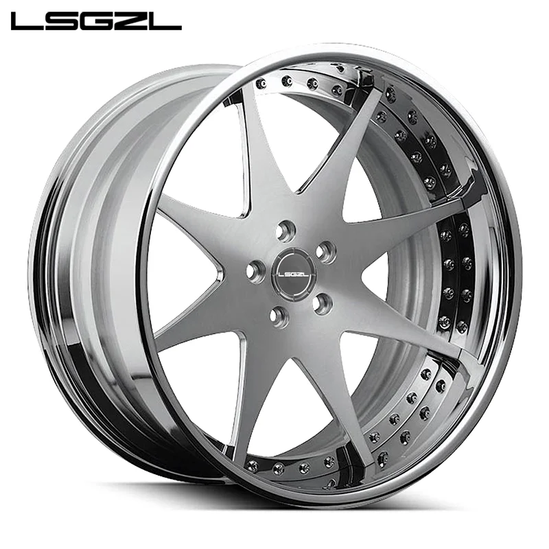 

LSGZL Aluminum Alloy Full Car Wheel 16/17/18/19/20/21/22/23/24 Inch Aluminum Alloy Forged Wheel Hub