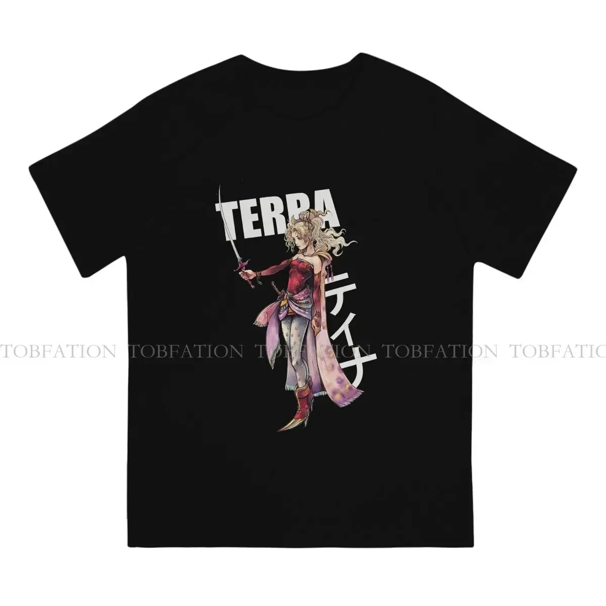 Terra Kanji Special TShirt Final Fantasy Game Comfortable Hip Hop Gift Idea  T Shirt Stuff Hot Sale