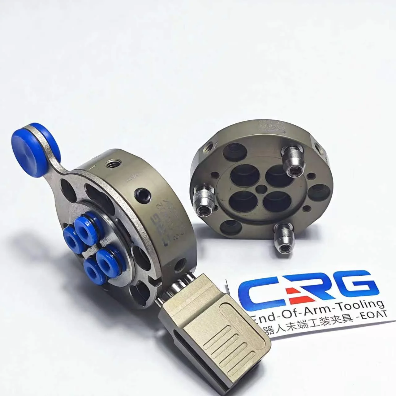 

CRG End of Arm Tooling for Robotic Quick Changer EOAT of Gripper Side QC-50 Load 5kg End of Arm Tooling QC90 Chuck Change