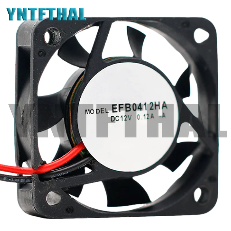 EFB0412HA  4010 12V 0.12A 4CM 40X40X10MM 2 Wires  CPU  New Cooling Fan