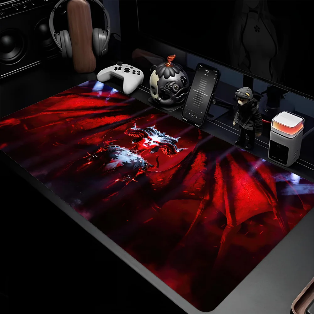 

Diablo 4 Mousepad Large Keyboard Desk Mat Gaming Mouse Pad LockEdge Non-slip Mat