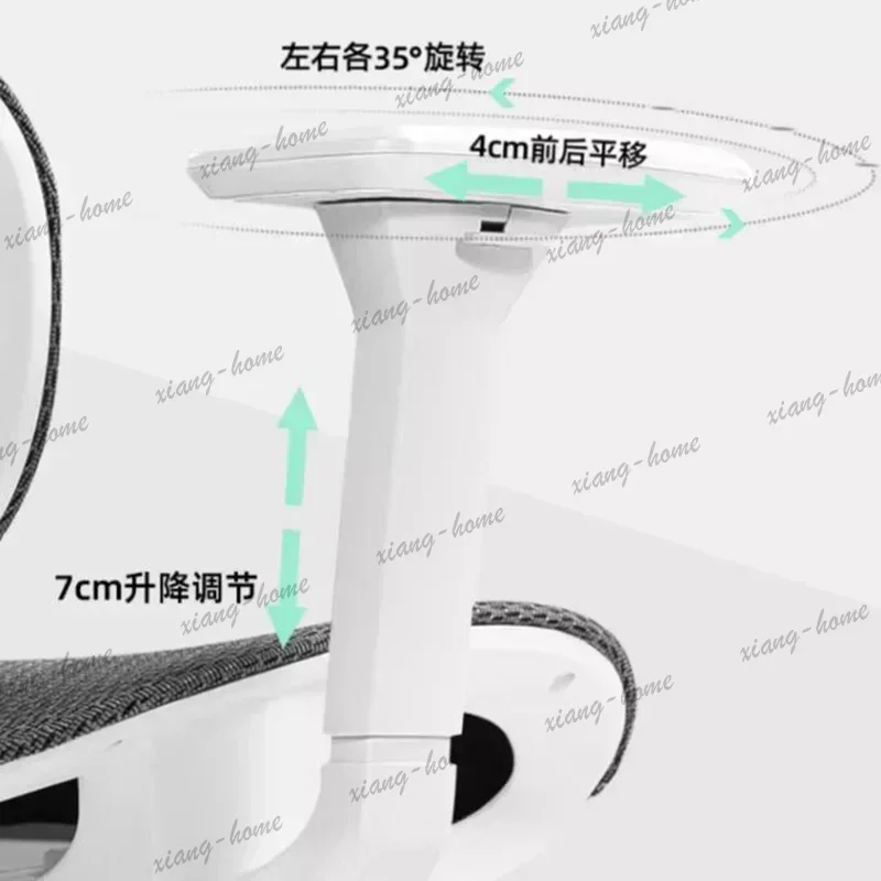 Sillas de oficina ergonómicas plegables YJ Massage blancas para juegos, sillas de oficina de lujo para salón, muebles de salón