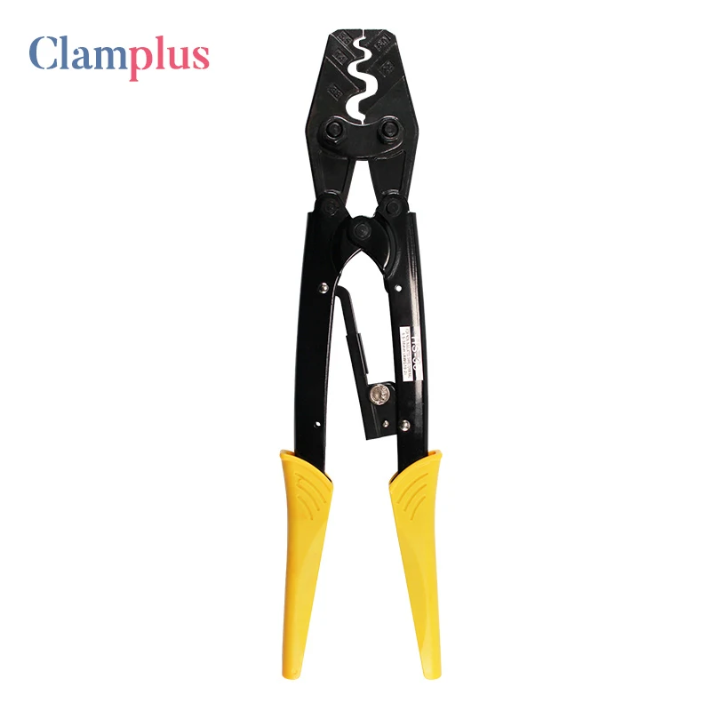 HS-38 ratchet crimping pliers for terminal 5.5-38mm² mini crimping tools non insulated Terminal clamper plier