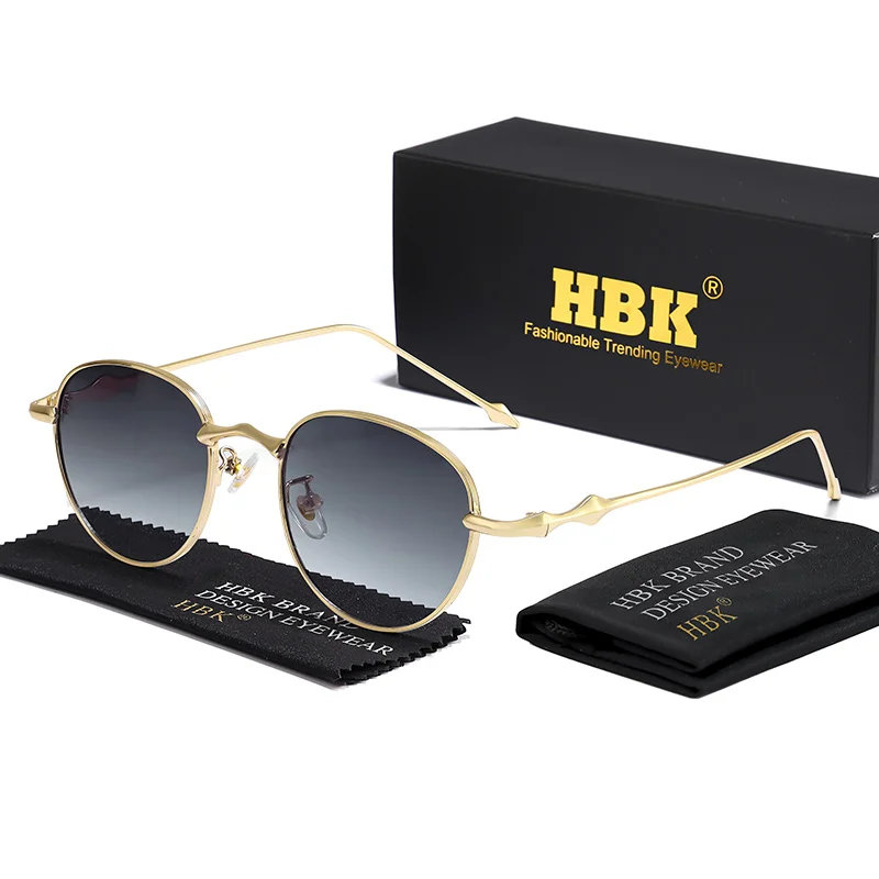 

HBK модные солнцезащитные очки в стиле панк, мужские роскошные солнцезащитные очки, круглые солнцезащитные очки, женские уличные вечерние, отпуск, путешествия, идеальный выбор для подарков
