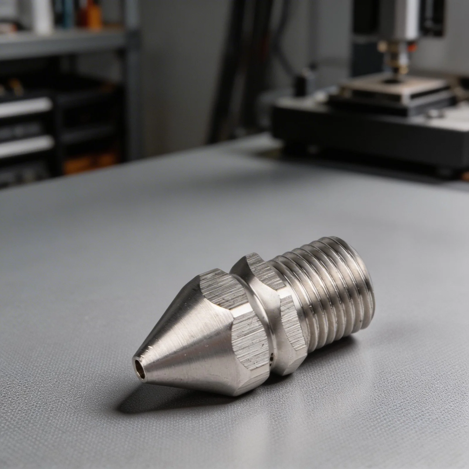 Pipe Silver Pressure Washer Nozzle 1/4'' Pressure Washer Drain Sewer Spray 4 Jet for jetter hot sale stylish new fashion