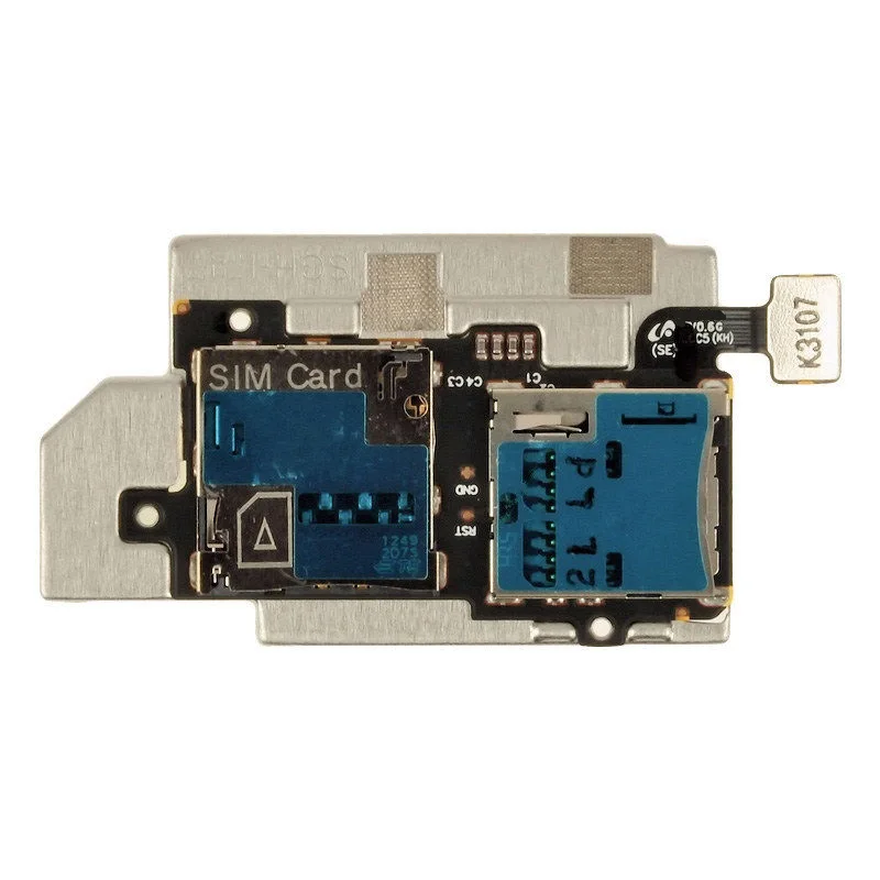 SIM And MicroSD Memory Card Tray Holder Connector Flex Cable For Samsung Galaxy S3 GT-I9300 I9305 I747 T999 I535 L710 R530