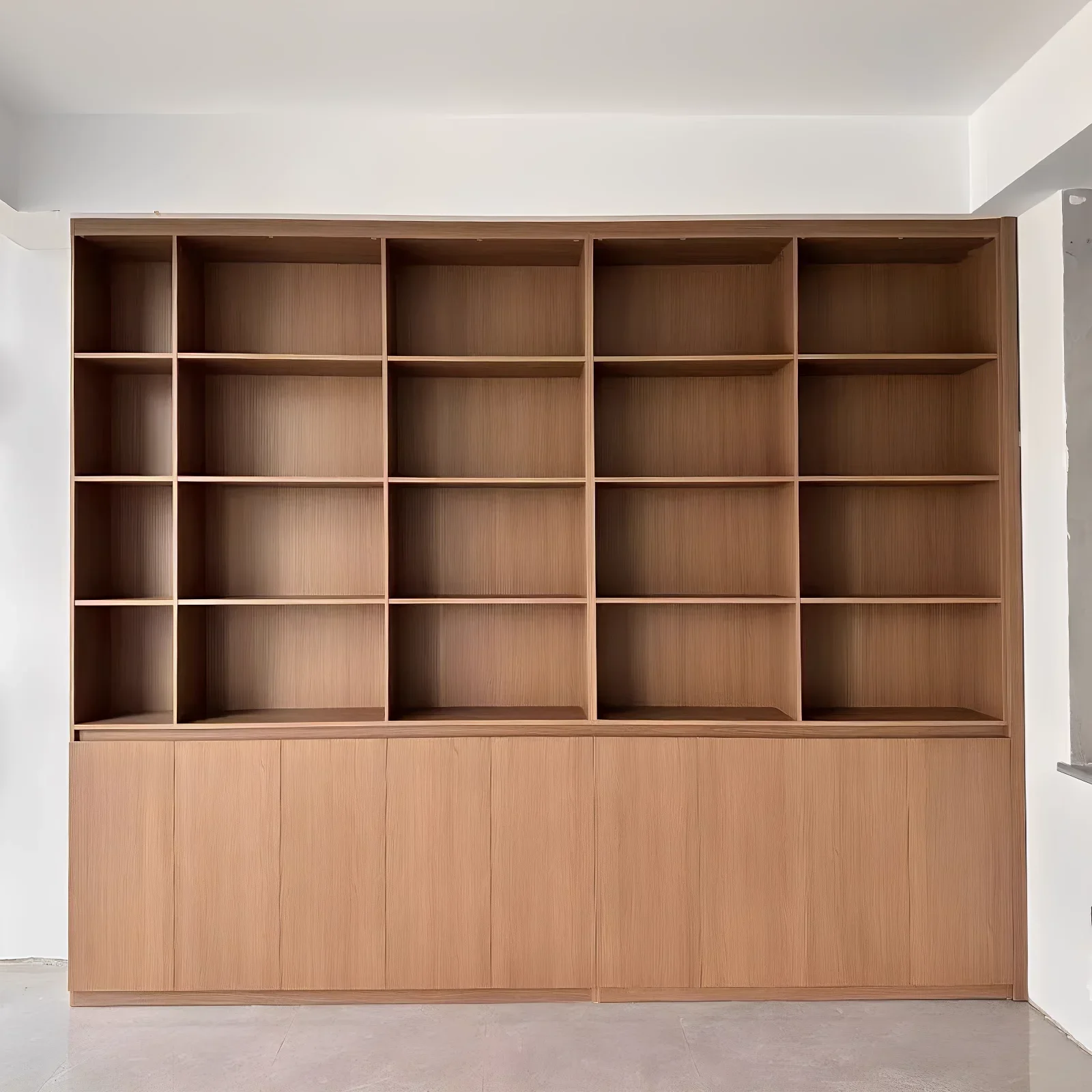 Customized wine cabinet displayCommercial display Solid wood display cabinet Solid wood dried fruit