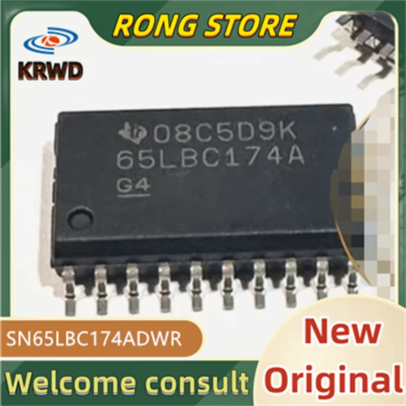 

5PCS 65LBC174A NEW Original SN65LBC174ADWR SN65LBC174AD SN65LBC174 SOP-20