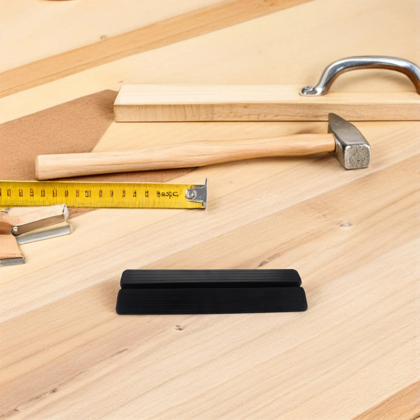 

2Pcs Baby Safety Gate Kick Plate Pedal Accessories for Stairway Hallway Doorway Gate Protector Reinforcement Support Feet Black