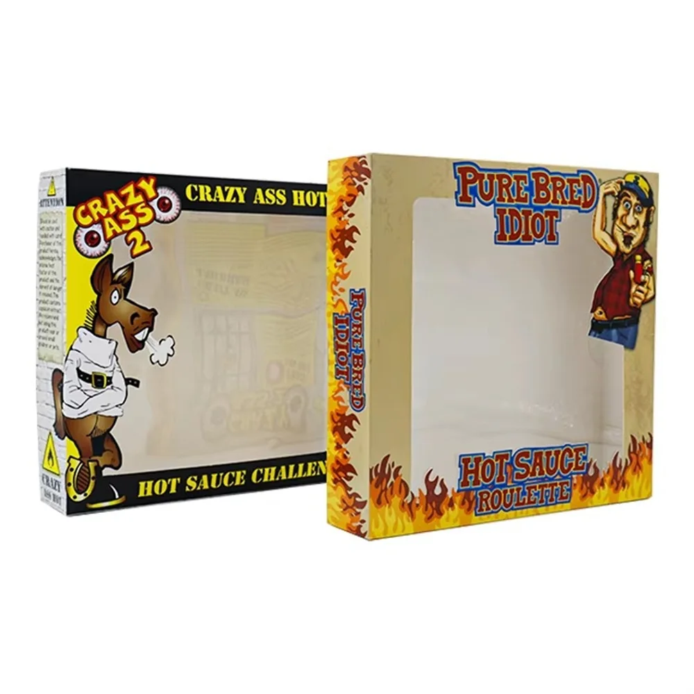 

Custom Gift Packaging Box｜Clear PVC Window Display Box｜Colorful Folding Cardboard Box