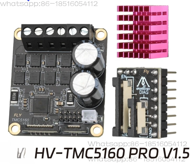 

24V-48V TMC5160 Pro High 6A High Current Spi Drive Marlin Klipper