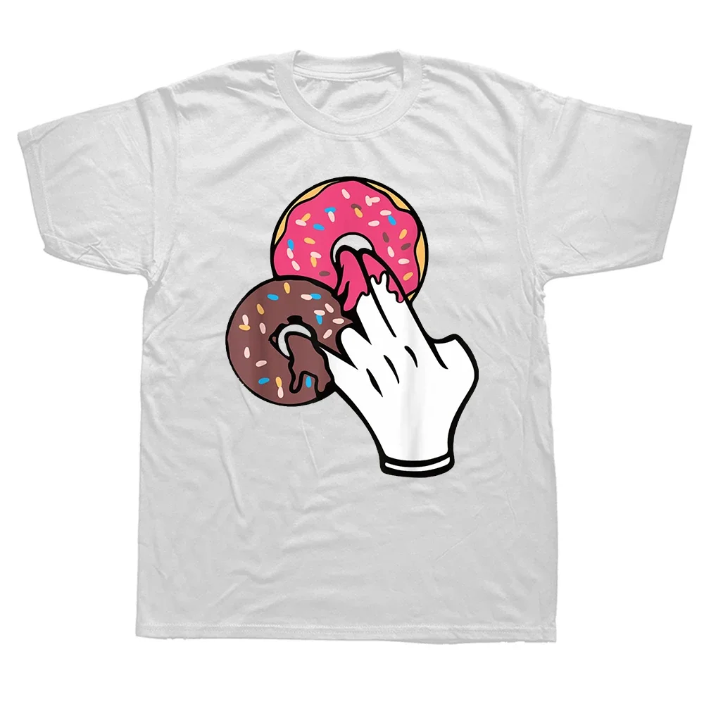 Donut Sex Instruction Humor Jokes T Shirt Funny Graphic 2 In The Pink 1 In The Stink Tshirt Short Sleeve Summer Korea Style Tees