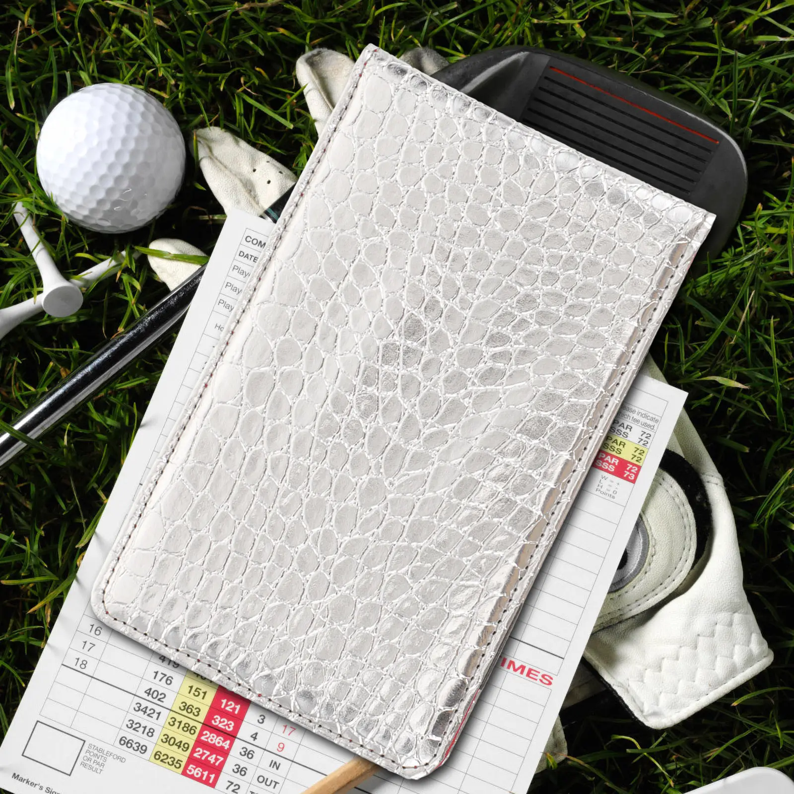 

Sturdy Golf Scorecards Holder Scorebook Recording Notebook Portable Lightweight Water Resistant for Outdoor