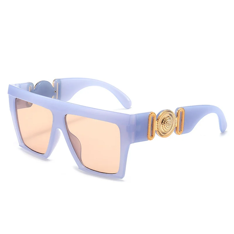 2024 Classic Luxury Women Sunglasses Large Frame Lady Sun Glasses Vintage Plastic Shopping Oculos De Sol Feminino Shades Eyewear image 6