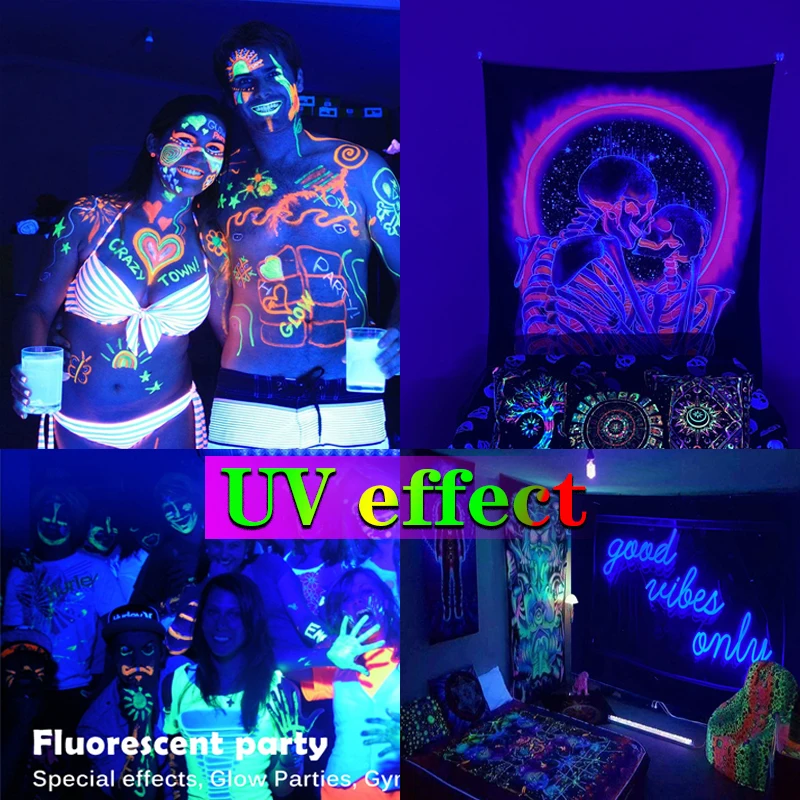 Barra de luz LED RGB UV de 96W con música, luces de lavado de pared coloridas DMX perfectas para escenario, fiesta, DJ, discoteca, iluminación de boda