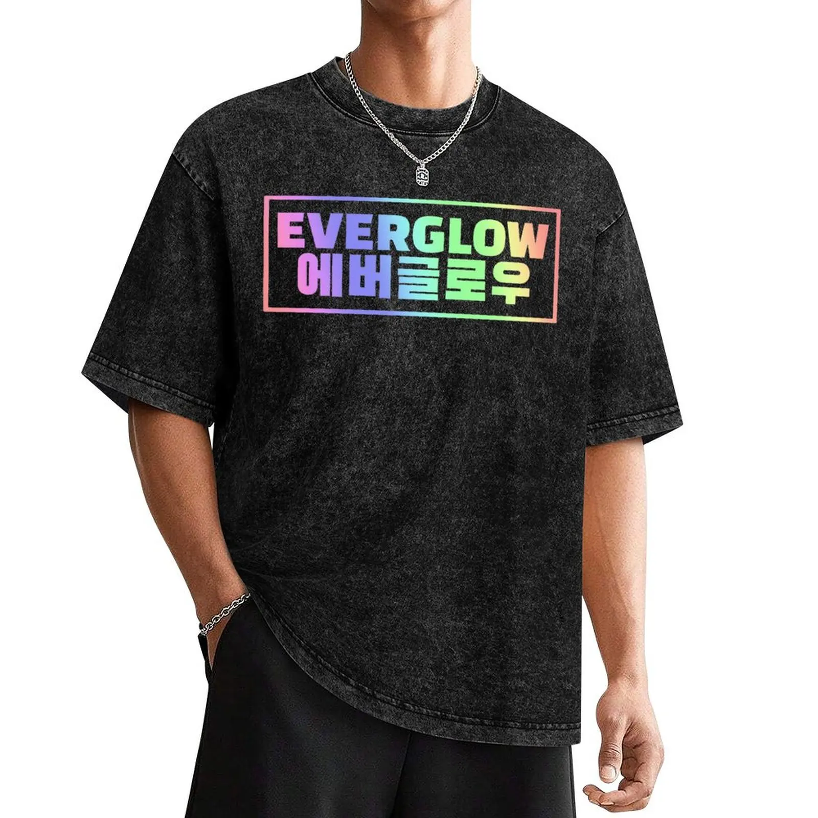 

EVERGLOW KPOP T-Shirt essential t shirt shirts graphic tees mens t shirts top quality