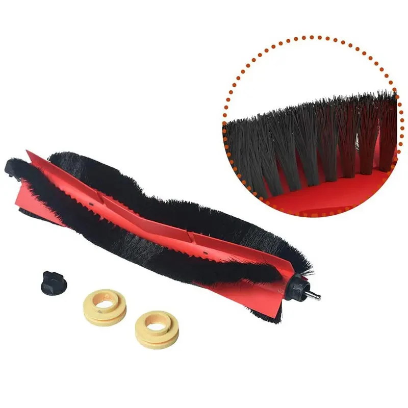 Detachable Roller Brush for Xiaomi Roborock 1S 2 S S5 S50 S52 S55 S6 T4 T6 Vacuum Cleaner, Main Rolling Brush Replacement Parts