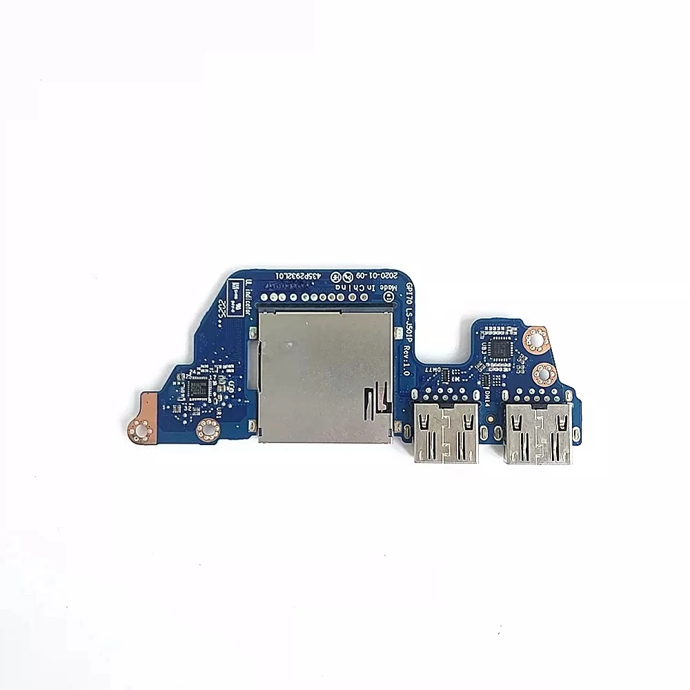 For HP 17M-CG 17-CG USB Board SD Card LS-J501P Laptop Replacement Part