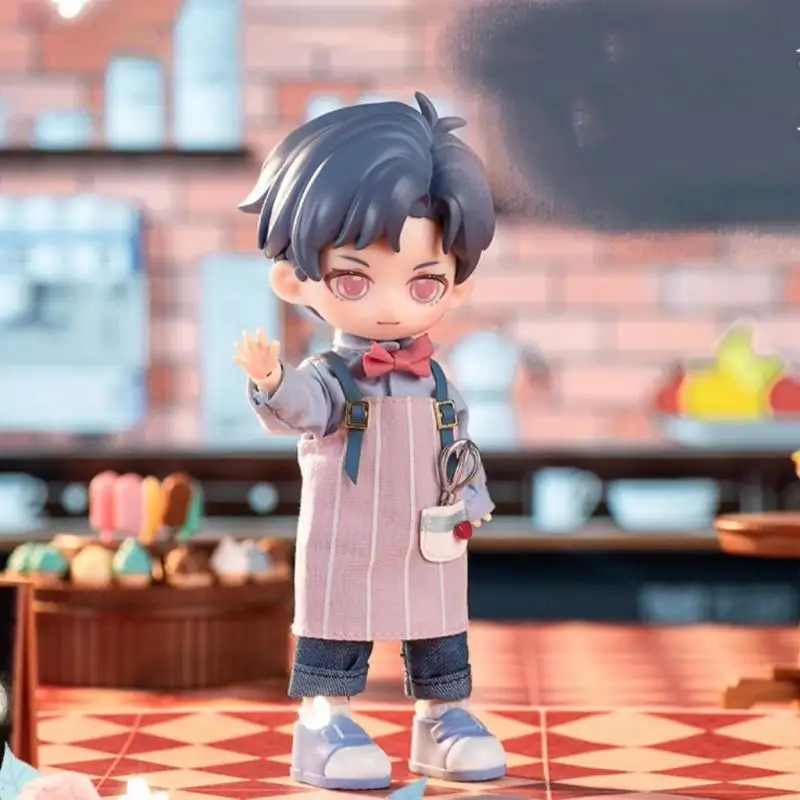 

Peetsoon Male Classmate Palpitate with Excitement Valentine's Day Elevator Original Action Figure Model Ornaments Doll Toys