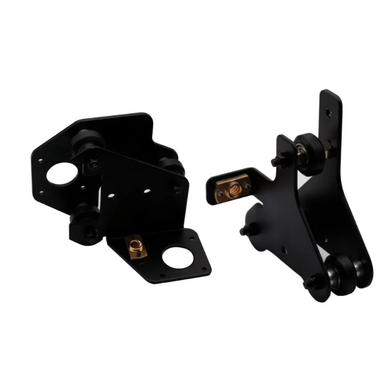 

3D Printer Accessories For Cr10 X-axis Left And Right Motor Mount Plate Metal Bracket With Pulley Dropship