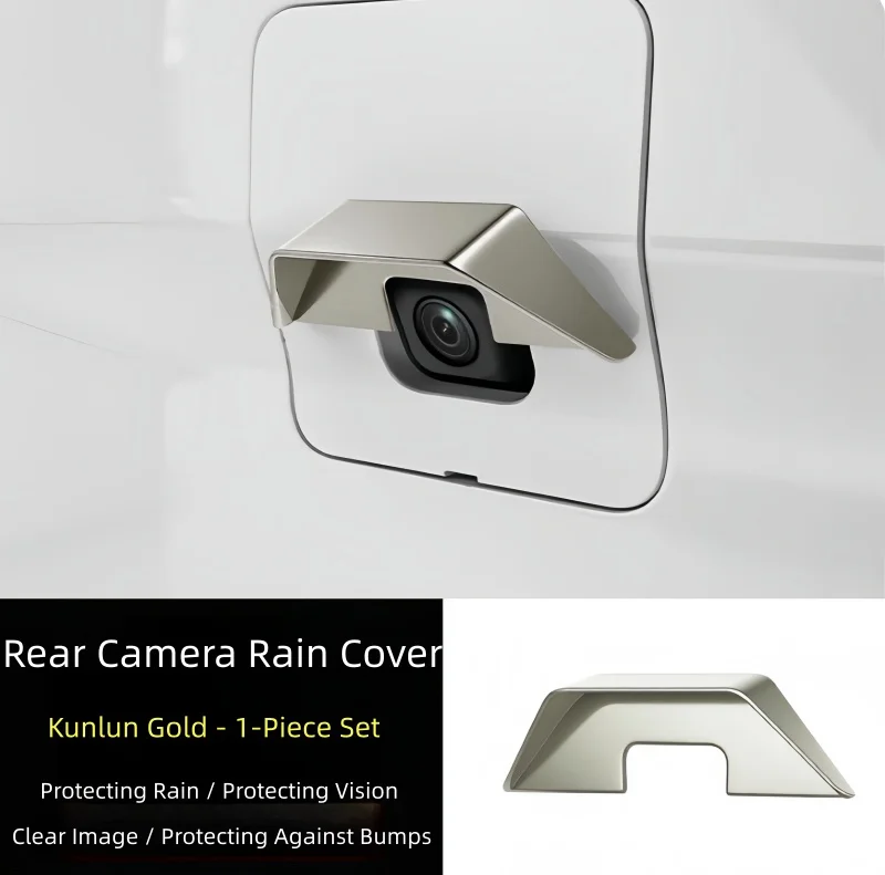 Fit for GWM Tank 500 Hi4-T Modified Car Streaming Lens Protection Cover Car Exterior Upgrade Parts Car Rear Camera Rain Cover