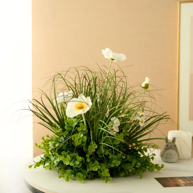 haut-de-gamme-sens-lumiere-luxe-simule-fleur-fausse-fleur-hotel-restaurant-grande-table-ronde-milieu