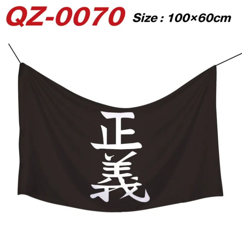 Anime One Piece Pirate Flag Straw Hat Luffy MARINE Bedroom Wall Decor Banner ONE PIECE Party Decorations Vertical Banner Gifts