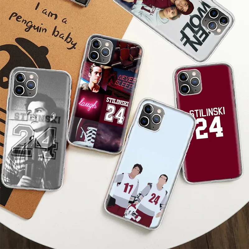 Funda de teléfono Teen Wolf Stilinski 24 para iPhone, 12, 13 Mini, 11, 14 Plus, 15 Pro Max, 7, 8, SE, 2020, X, XS Max, funda protectora de TPU transparente Co