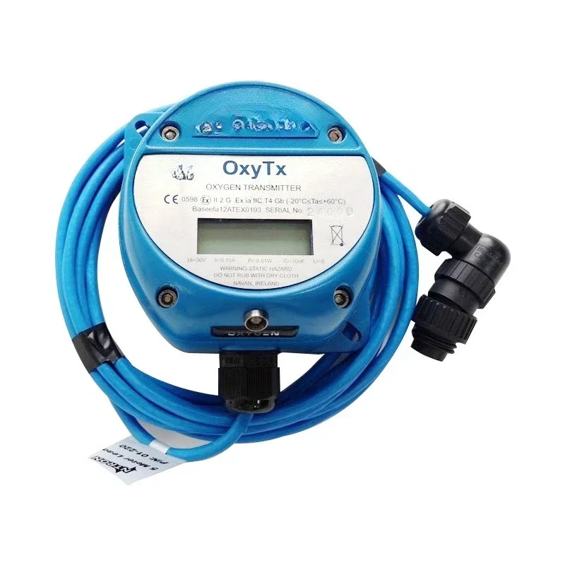 Oxytx101 Electrochemical Oxygen Analyzer O2 Oxygen Content Online Concentration Monitoring Alarm Instrument